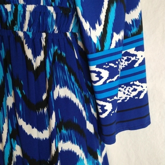 Adorable Blue Off the Shoulders Dress EUC ❤️ - Picture 5 of 9